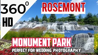 Monument Park Rosemont 360 degrees  Perfect for wedding photography [upl. by Aloin393]