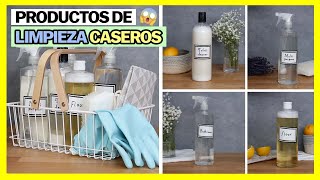 5 Productos de limpieza caseros y fáciles de hacer [upl. by Esdras]