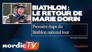 Biathlon  le retour de Marie DorinHabert [upl. by Fonz]