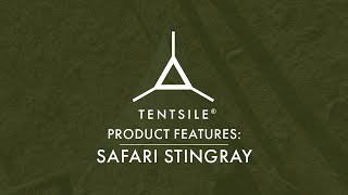 Tentsile Safari Stingray 3Person Tree Tent Features Overview [upl. by Ydnil662]