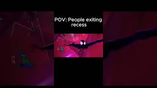 POV peole exiting recess [upl. by Craggie729]