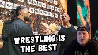 CODY RHODES PICKS ROMAN REIGNS THE ROCK AND ROMAN TEAMING UP AT WWE WRESTLEMANIA REACTION [upl. by Ennaihs712]