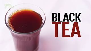 How To Make Perfect Homemade Black Tea by Cooking Simplified [upl. by Jehias]