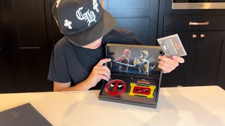 Unboxing The Marvel Deadpool and WolverineBelt Icon Oversized Pin Set [upl. by Nnairet]