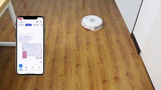 Ultenic T10 robot vacuum power mop mode [upl. by Howlend]