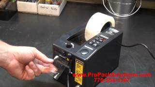 M1000 Dispensing clear PVC tape [upl. by Nedmac]