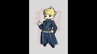 DRAWING RIZA HAWKEYE  FULLMETAL ALCHEMIST  FAN ART [upl. by Ahseki]