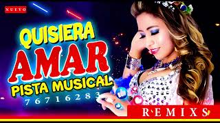 Quisiera amar  Dulce Mary Ysabel PISTA  KARAOKE PRIMICIA 2023 [upl. by Dnalrah]