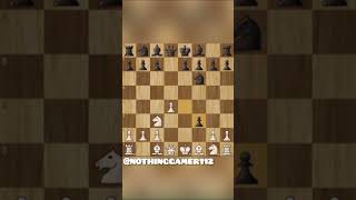 BLACKMARDIEMER GAMBIT trending gaming chessgame shortsfeed [upl. by Oicapot]