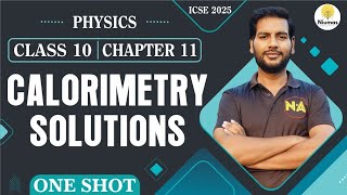 Calorimetry class 10 class 10 icsephysics10 boardexamicseboard [upl. by Nillor]