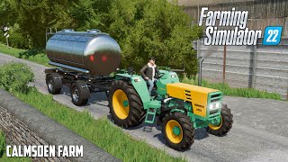 Water tank and cows and pig water in Fs22  Fs22 Gameplay  calmsden farm Timelapse [upl. by Eitteb507]