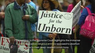 Nuns appeal to US Supreme Court over New York abortion insurance mandate abortionrights abortion [upl. by Annairam]