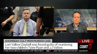 Nate Eaton chats with Vinnie Politan on Court TV about Lori Vallow jail phone call with Colby Ryan [upl. by Onateag]