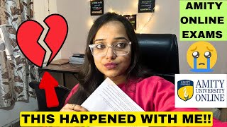 My First Experience in Amity Online Exams🔥 Unbiased Review on Amity Online Examinations✅ [upl. by Ahsoek]