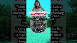 GISELLA ANASTASIA SAID SUDAH KENAL SAMA PACAR GADING MARTEN news shortvideo faktaunik [upl. by Aylmar]