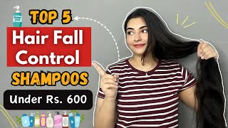 Top 5 Shampoos To Stop Hair Fall  Affordable amp Toxin Free [upl. by Eniaral]