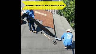 Underlayment Fit For a Quality Roof [upl. by Airamanna44]