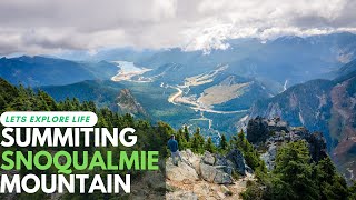 Epic Snoqualmie Mountain Summit  Stunning Views amp Adventure in the Cascades [upl. by Eirac]