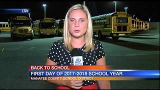 Manatee County students return to school [upl. by Iinden]