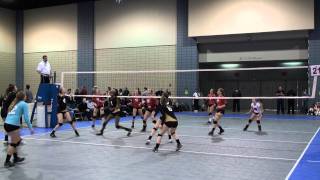 Haylee Murray Setter 8 NV Premier 18s at MCC 3 of 3 [upl. by Heather507]