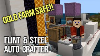 EASY Flint amp Steel Auto Crafter for Minecraft [upl. by Saire871]