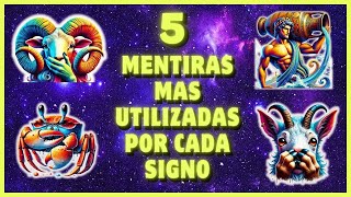 quot¡Las 5 Mentiras que Cada Signo del Zodiaco SIEMPRE Dice 🤯🔥  ¡Descubre qué ocultan los signosquot [upl. by Anahsohs]