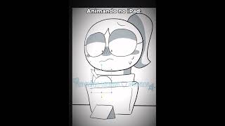 Animando 😰😬 brunnamariaeamigos animationmemes comédia humor shorts [upl. by Leddy]