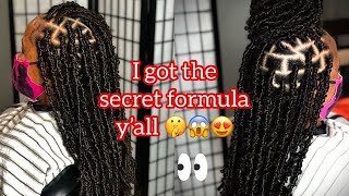 HOW TO DISTRESSED LOCS TUTORIAL VERY DETAILED  BUTTERFLY LOCS [upl. by Ainotal602]