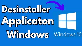 Comment Desinstaller Une Application Sur PC  Windows 10 8 et 11 [upl. by Neehs]