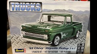 65 chevy stepside pickup kit review [upl. by Newo]