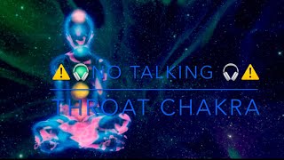 ⚠️🎧 33 MINUTE NO TALKING  THROAT CHAKRA MEDITATION ⚠️🎧 [upl. by Gussi]