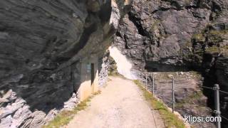 Mauvoisin dam lake and waterfalls [upl. by Ferna127]