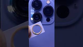 “iPhone 13 Pro Max Camera Glass Fixed Tutorial” viralshorts shorts [upl. by Anetta308]