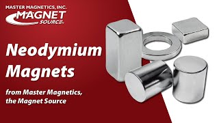 Neodymium Magnets from Master Magnetics the Magnet Source [upl. by Aros472]