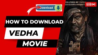 How to download Vedha movie  Vedha movie ko kese download karain [upl. by Russon]