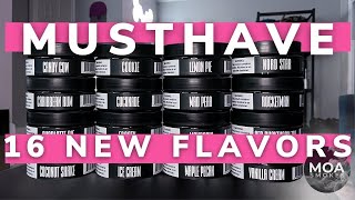 16 New Flavors of Musthave  Overview by Moa Smokes [upl. by Mellman]