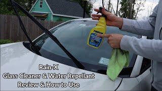 RainX  Glass Cleaner amp Water Repellant  Review amp How to Use shorts [upl. by Fortunato535]