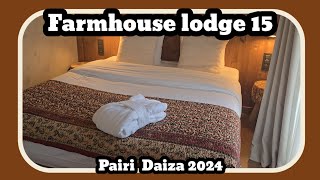 Farmhouse lodge 15 nieuwe hotel Pairi Daiza 2024 [upl. by Gombach]