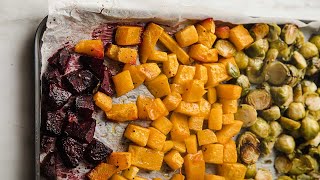 How to Roast Fall Vegetables in the Oven  Perfectly Roasted Vegetables Every Time [upl. by Cia707]