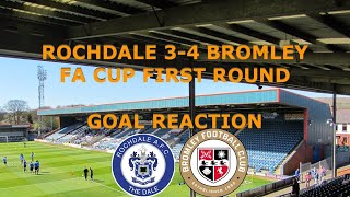 Reacting to the Goals of Rochdale 34 Bromley [upl. by Yalonda]