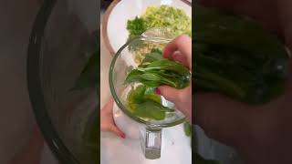 KOURTNEY KARDASHIAN’S POOSH VERSION GREEN GODDESS SALAD 🥗momhacks viral trending recipe [upl. by Emmit]