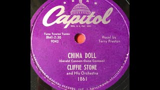 Cliffie Stone And His Orchestra “China Doll” Capitol 1861 1952 Gerald Cannon amp Guna Cannon song [upl. by Acul]