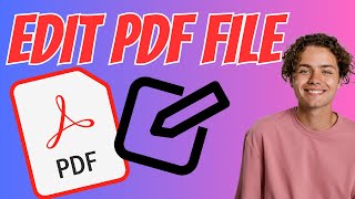 How to Edit PDF File in Mobile 2024  PDF Editor for Android and iPhone [upl. by Hamian571]