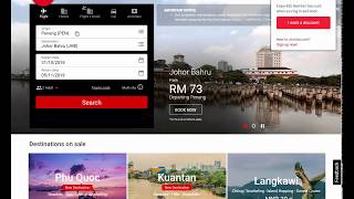 Cara Beli Tiket AirAsia Secara Online [upl. by Rior600]