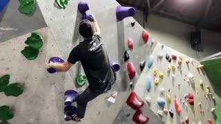 Reading Boulder Comp Wall set Christmas 2020 [upl. by Margret]