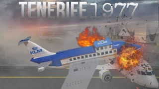 Plane crash in Tenerife 1 Lego Plane Crash [upl. by Halladba709]