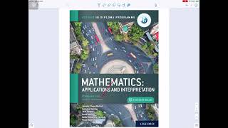 AI SL Course Book IB Mathematics Diploma Programme [upl. by Maurer]