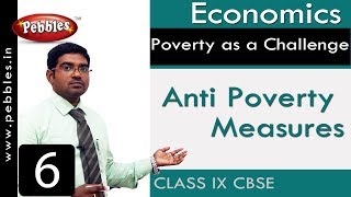 Anti Poverty Measures  Poverty as a Challenge  Social  CBSE Syllabus [upl. by Redmund]