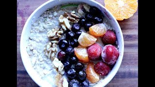 How to make Bircher Muesli [upl. by Aicekal]