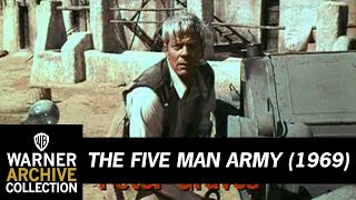 Original Theatrical Trailer  The Five Man Army  Warner Archive [upl. by Abra]